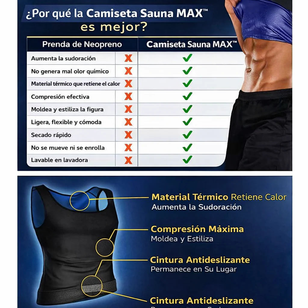 Camiseta Sauna